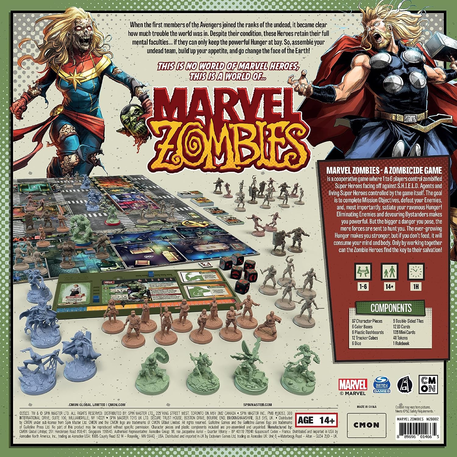 Zombicide : Marvel Zombies Core Box